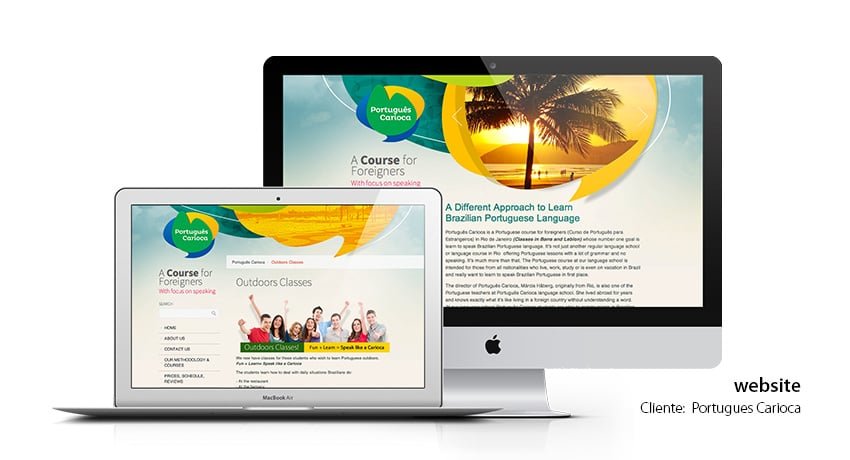 Portugues Carioca website